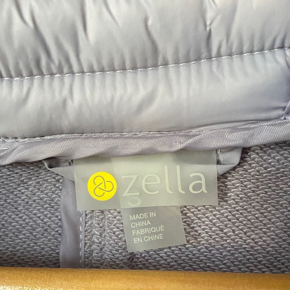 Zella Light Gray - Quilted Jacket